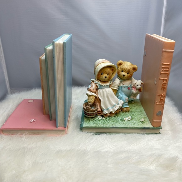Enesco Accents Cherished Teddies Jack And Jill Bookends Poshmark